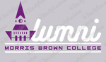 Cursive Alumni - Morris Brown College Hoodie/Shirt